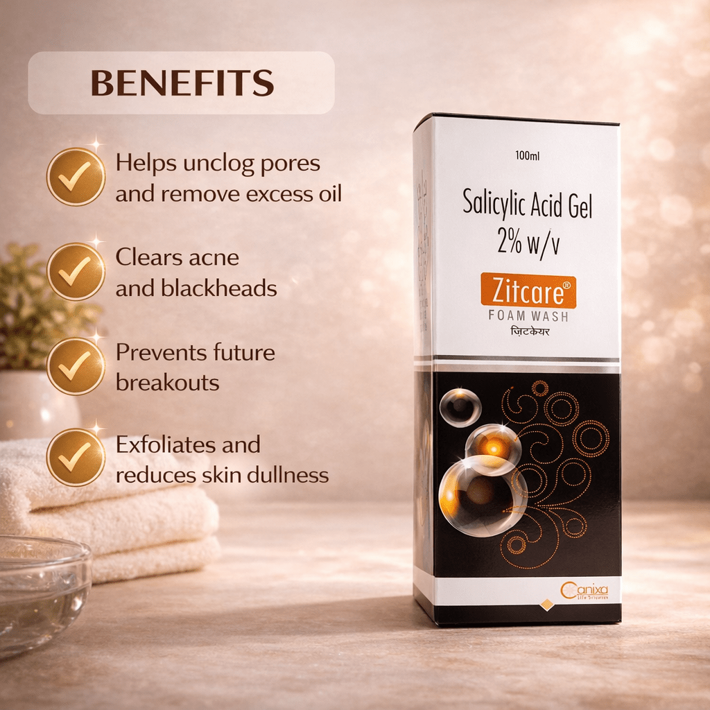 Zitcare Foam Wash - Cosmosentials