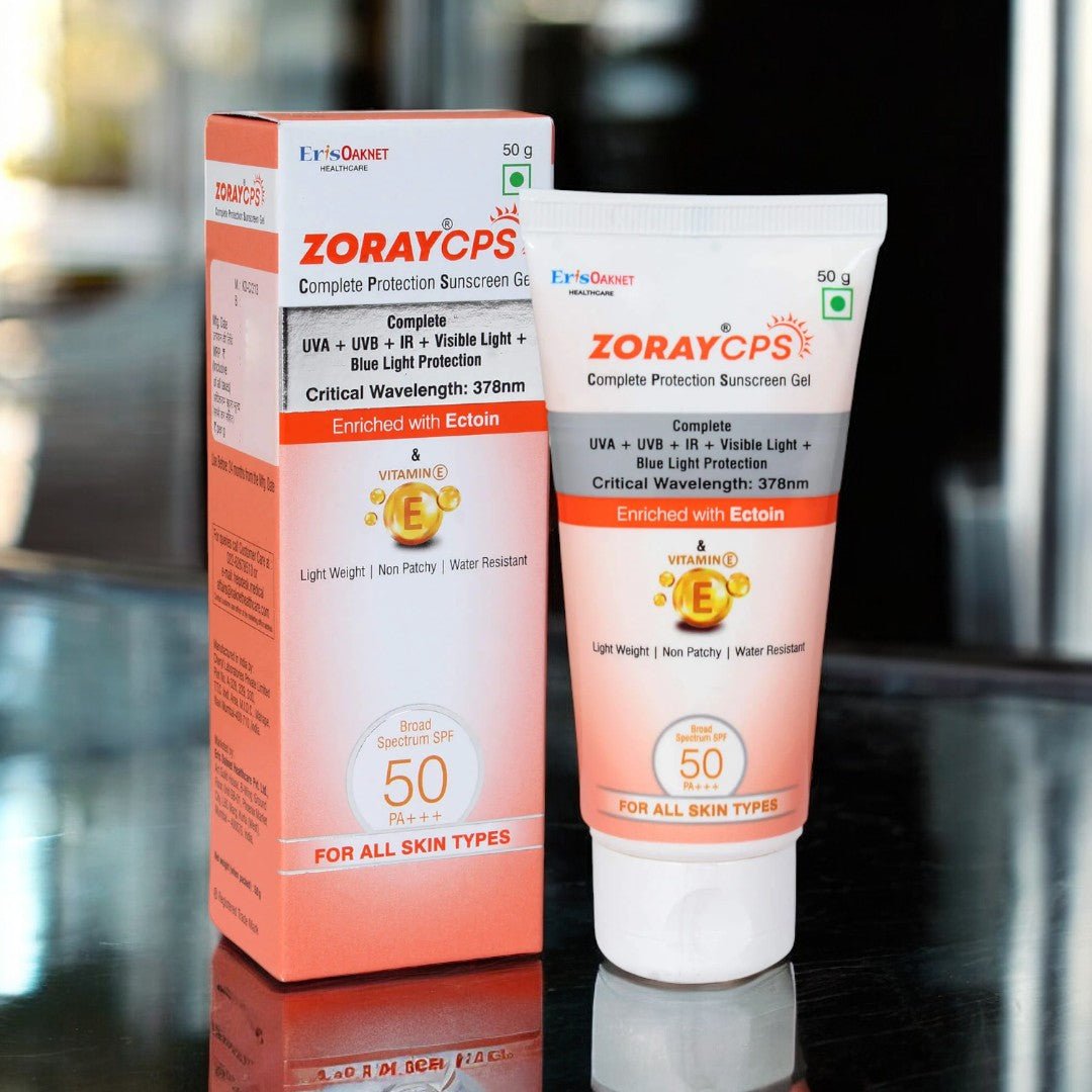 Zoray CPS Complete Protection Sunscreen Gel SPF 50 PA+++ - Cosmosentials