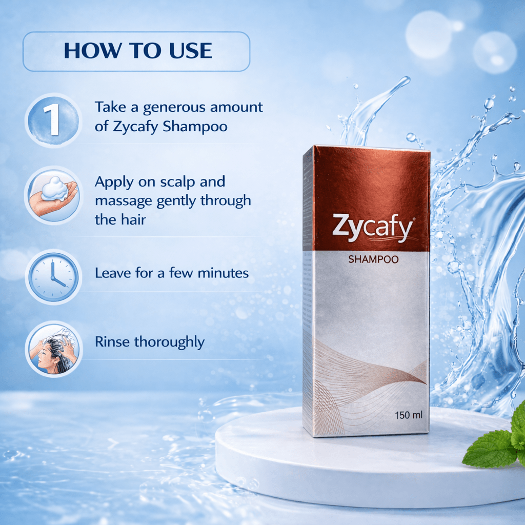 Zycafy Shampoo - Cosmosentials